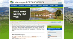 Desktop Screenshot of portabohemica.cz